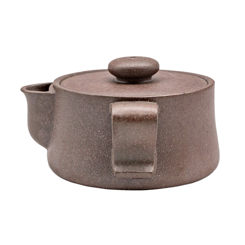 Cover tile yixing clay woodfired teapot # 94865