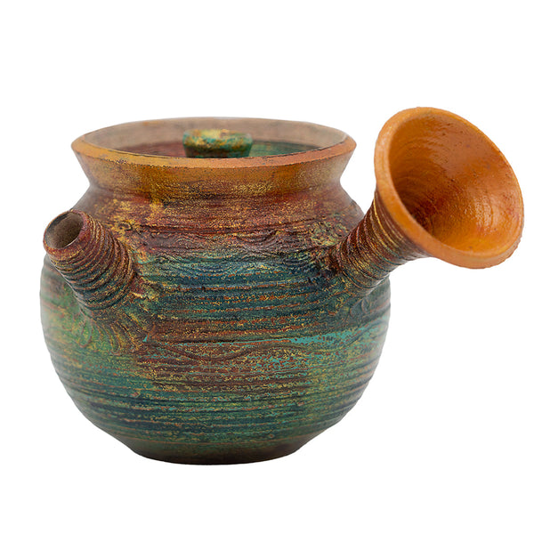 Kyusu “Opal Fire” with Daqi Gongyi Finish #94574, 145ml