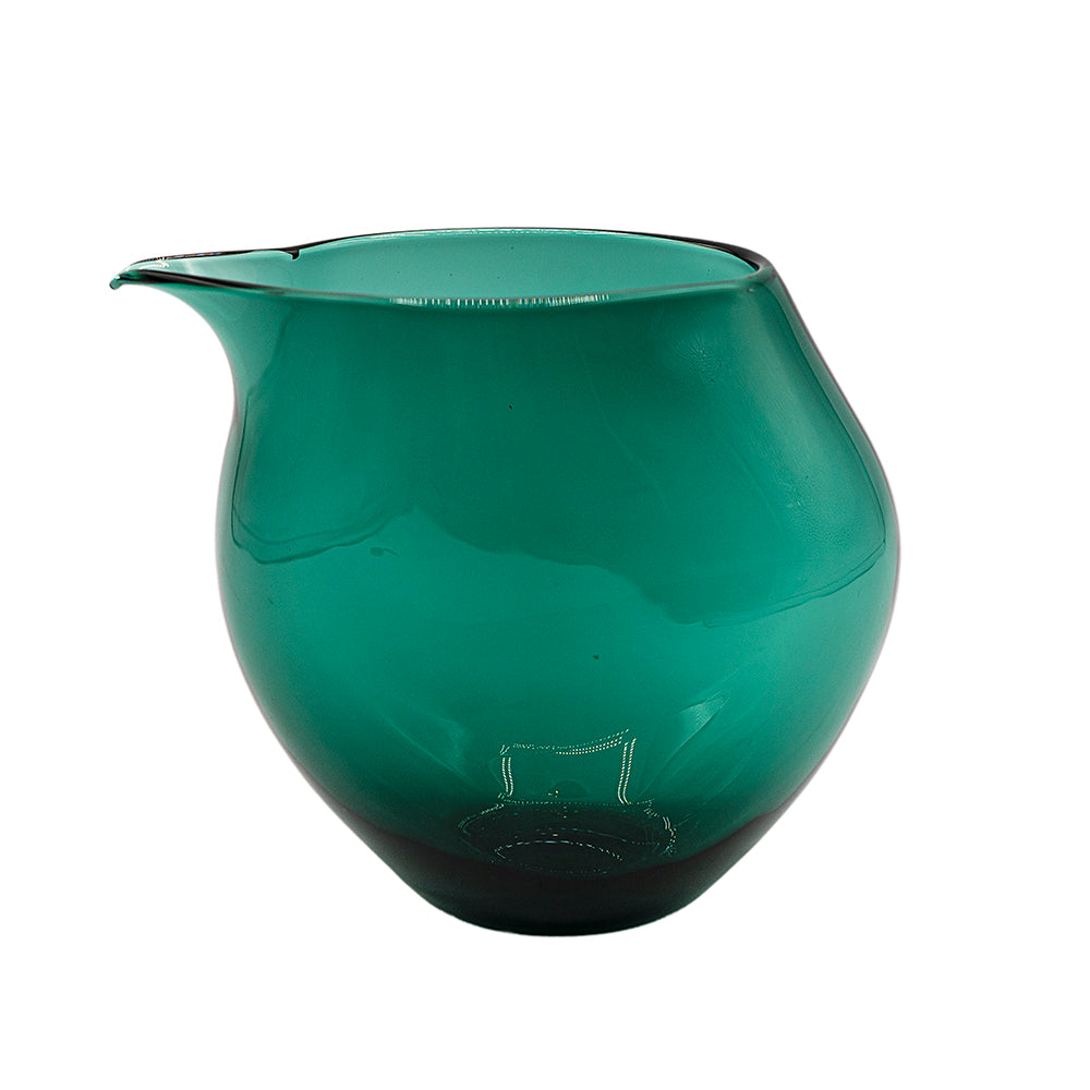 Emerlad Green Glass Gongdaobei, pitcher # 94955
