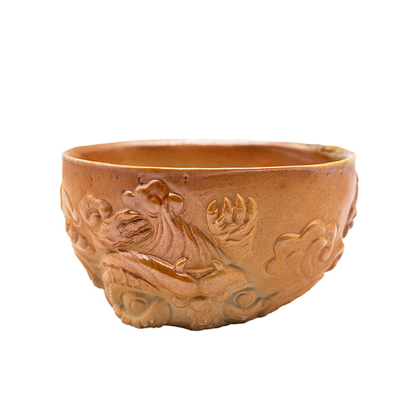 Wood-Fired Dehua Dragon Cup # 94973