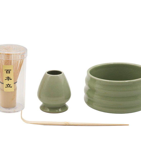 Joc de te Matcha verd clar, 4 unitats/set # 93991