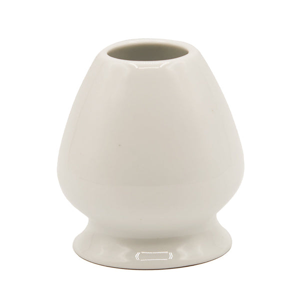 White Porcelain Matcha Whisk Holder # 94114