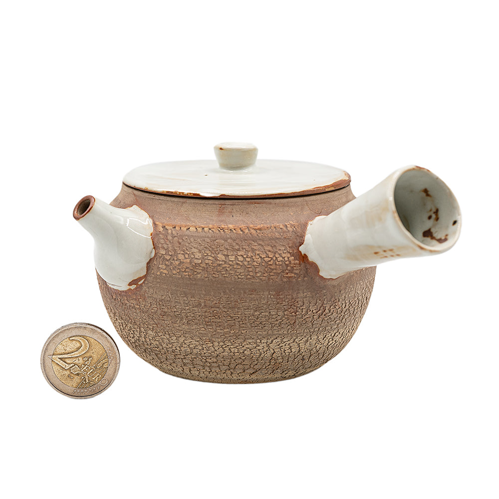 Woodfired Dehua Side-Handle Teapot # 95841, 240 ml