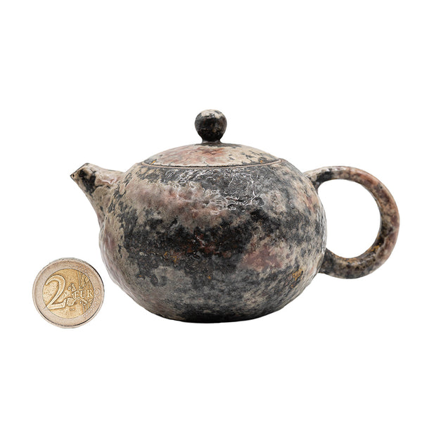 Woodfired Dehua Globular Teapot # 95842, 180 ml