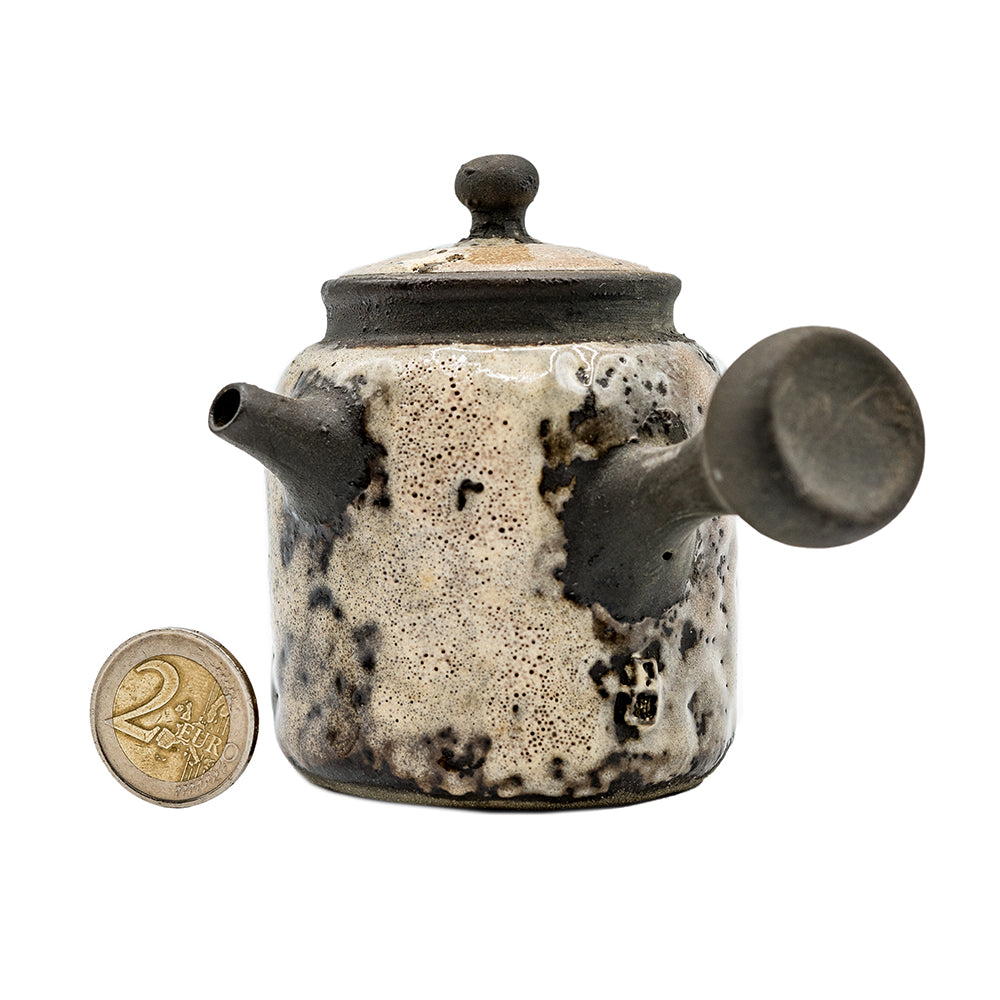 Woodfired Dehua Side-Handle Teapot (Ce Ba Hu) # 95845, 180 ml
