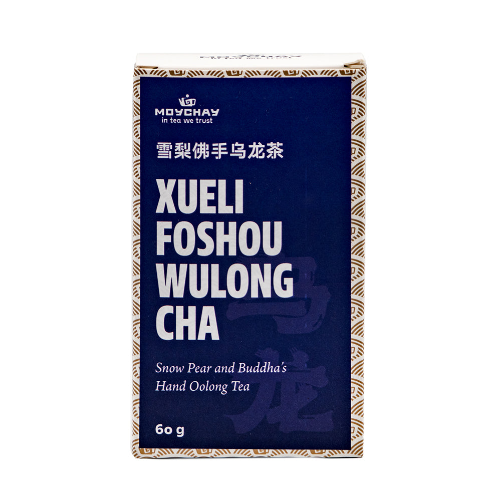 Té Oolong de pera nevada y mano de Buda (Xueli Foshou Wulong Cha)