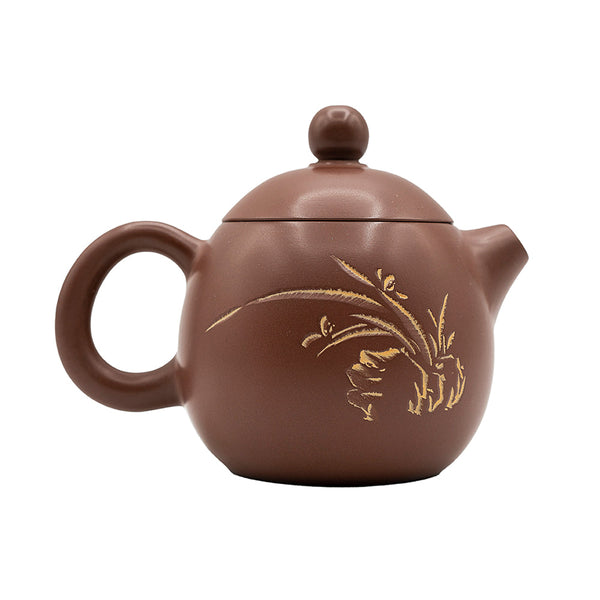 Small Dragon Egg Teapot Nixing Tao Clay # 94525, 70 ml