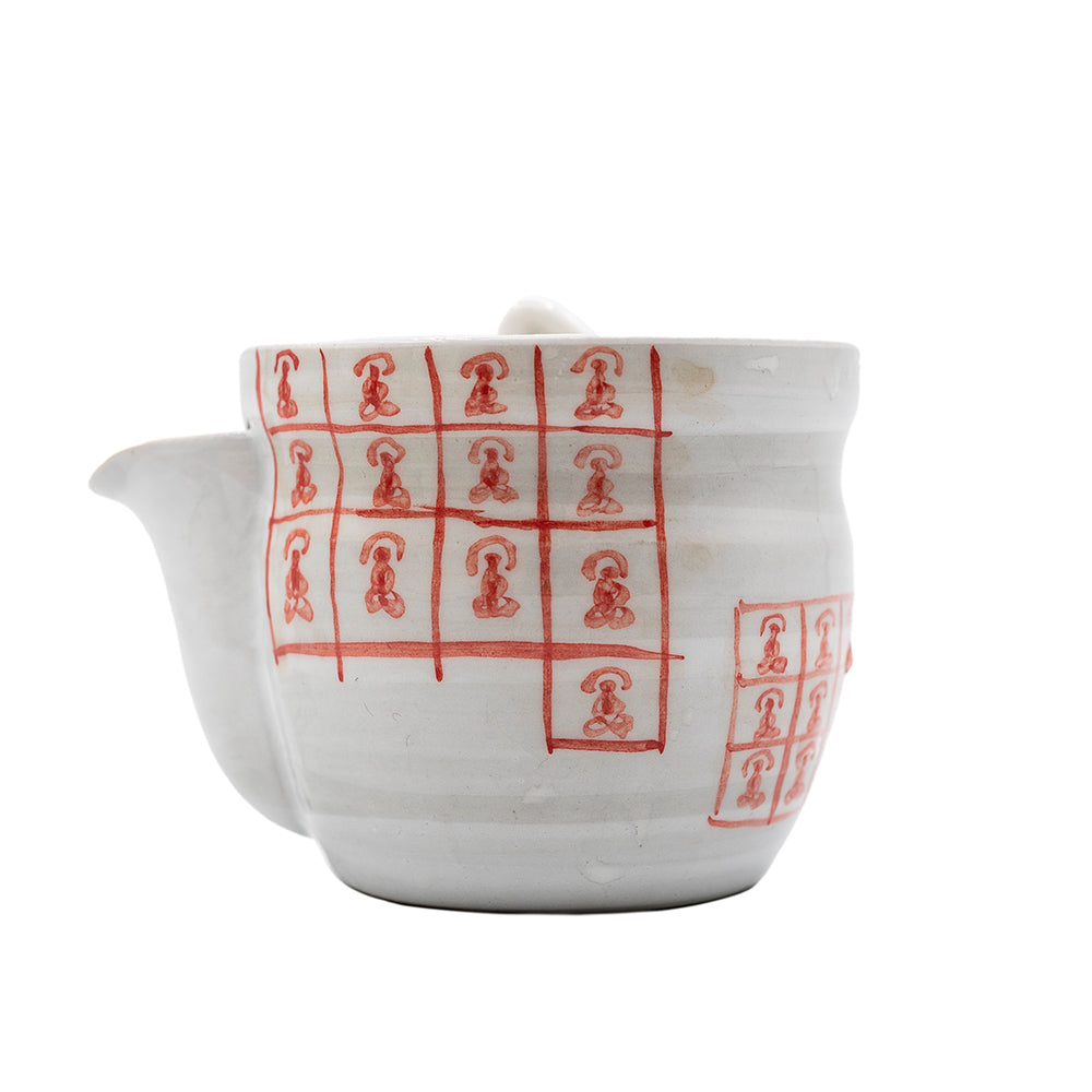 Calligraphy Treasure Bottle Teapot # 94403, 100 ml