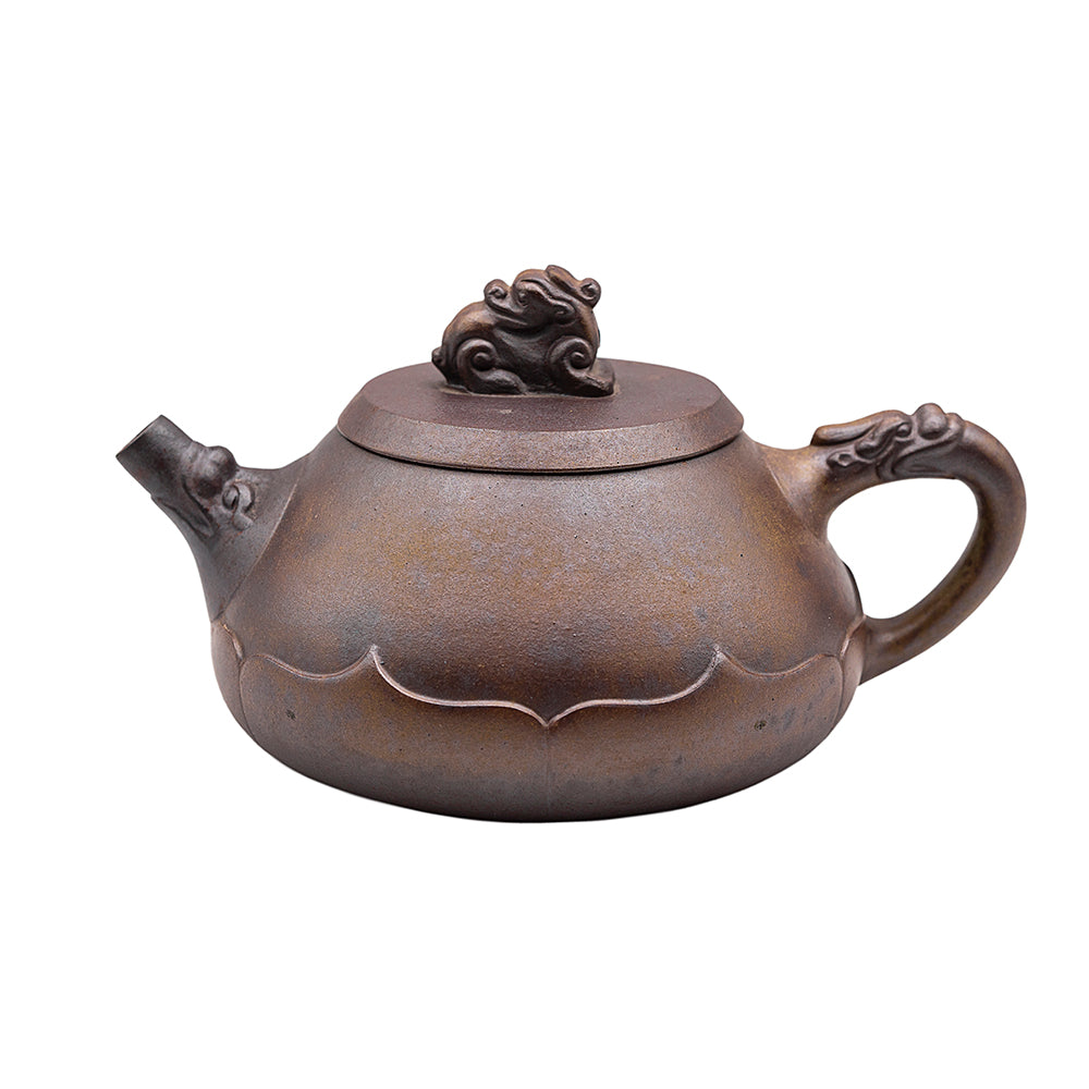 The Stone Ladle for Wealth yixing clay woodfired teapot # 95606