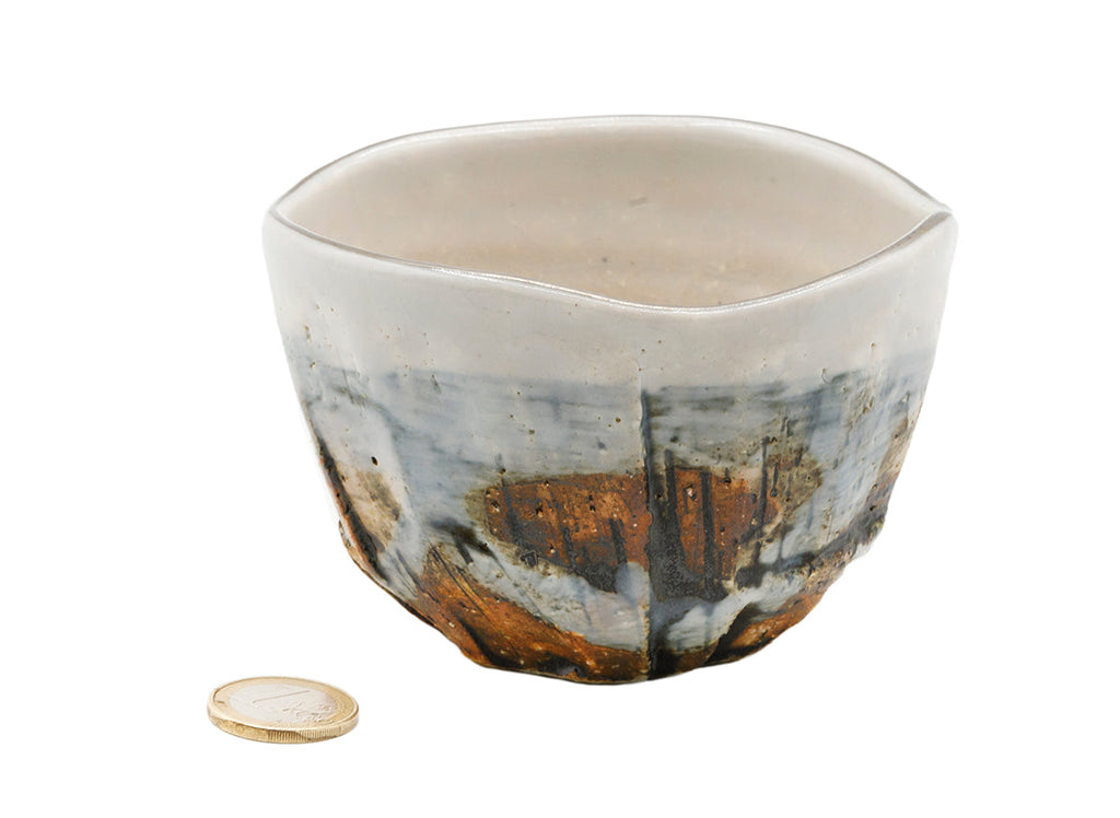Japanese handmade ceramic bowl # 93713