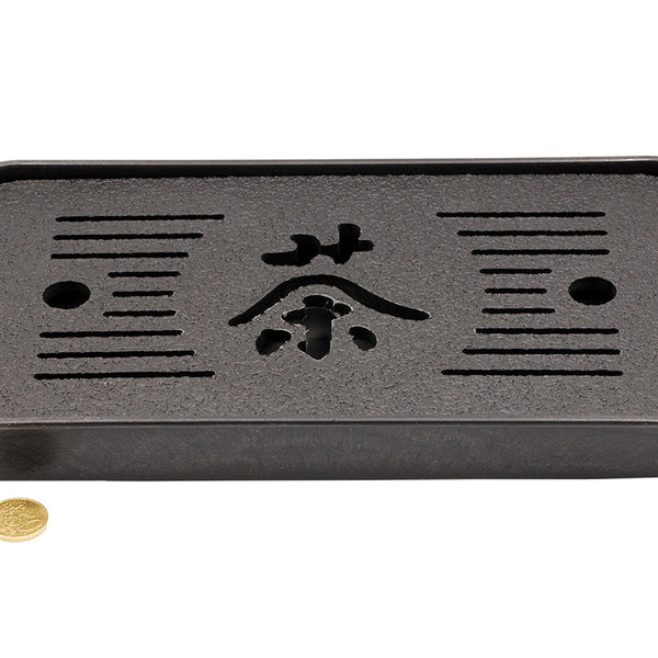 Mesa de té para la ceremonia del té Gongfu, bandeja de té, chaban, plástico, material compuesto # 93510