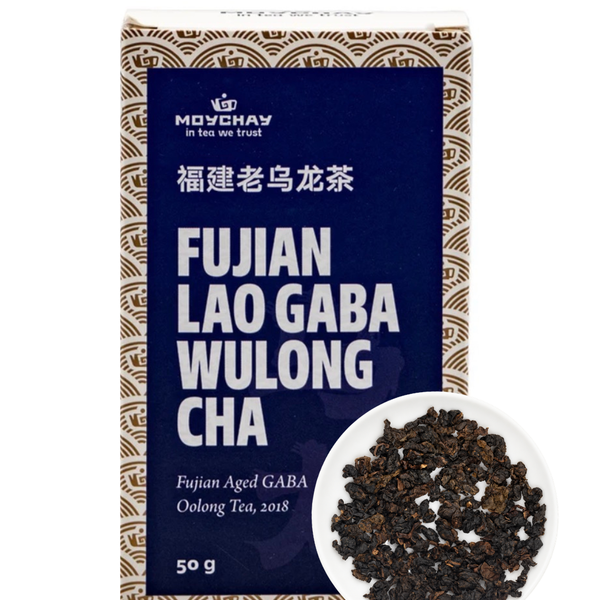 Fujian Lao Gaba Wulong Cha (2018) – Fujian Aged GABA Oolong Tea (2018)