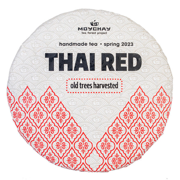 Árboles silvestres de té rojo, Proyecto de bosque de té de Tailandia (primavera de 2023)