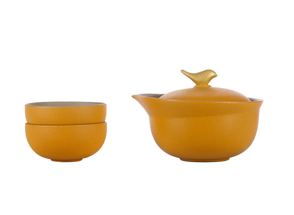 Joc de tasses de te de viatge Joyful Orange # 94492