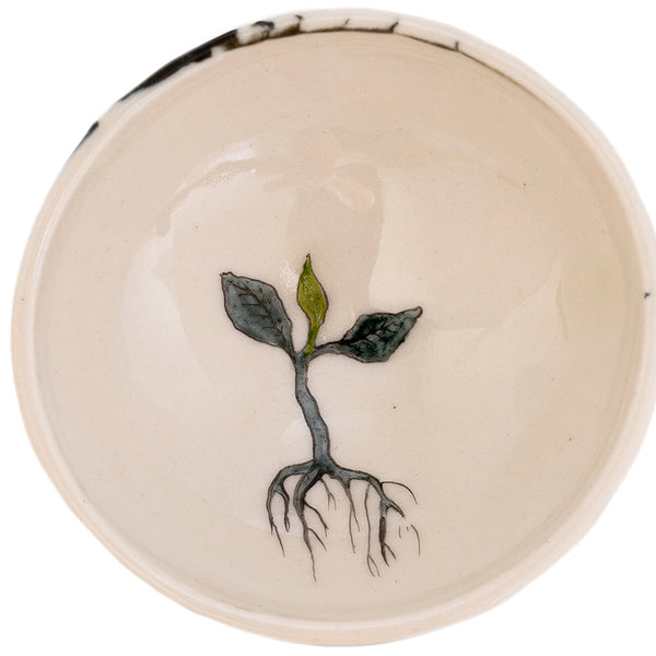 Cup Moychay 'Fresh tea' # 43964, ceramic/hand painting, 43 ml.