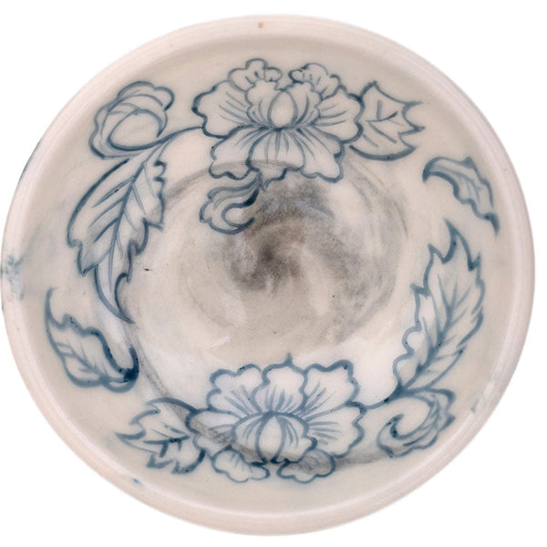 Cup Moychay 'Flowers' # 44498, ceramic/hand painting, 34 ml.