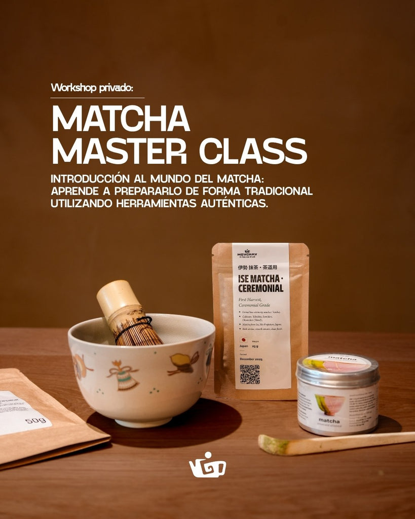 Master Class de Matcha(Per persona / Precio para grupos -30%)
