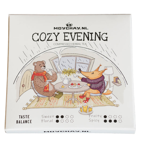 Herbal tea cake "Cozy evening", 80 g
