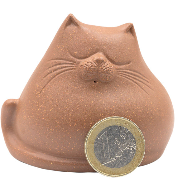 Brown Lazy Cat Teapet # 91142